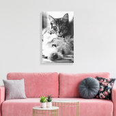 Fotografie Best of Friends Leinwanddruck (Insitu (Wohnzimmer))