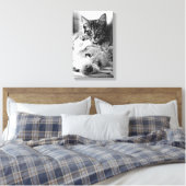 Fotografie Best of Friends Leinwanddruck (Insitu (Schlafzimmer))