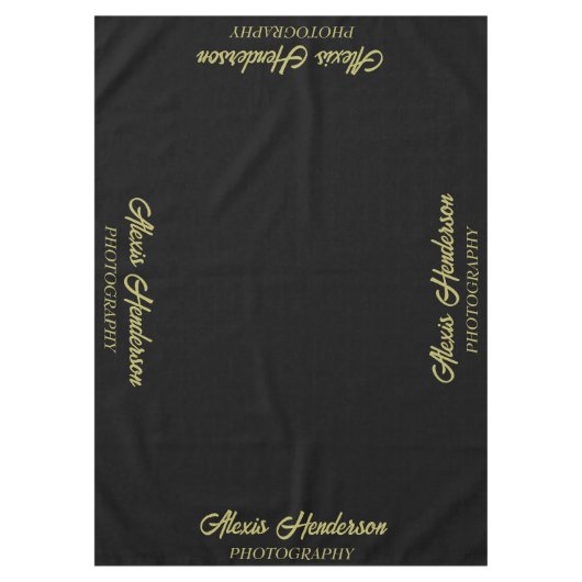 Fotografie-Business-Display-Stand Tischdecke (Vorderseite)