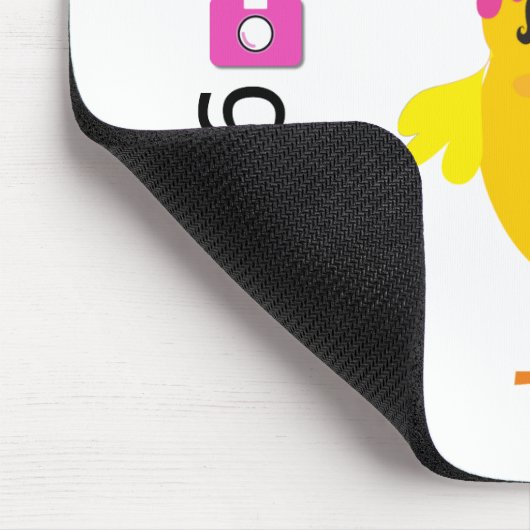 Fotografie Chick Mousepad (Ecke)
