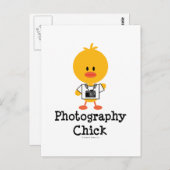 Fotografie Chick Postcard Postkarte (Vorne/Hinten)