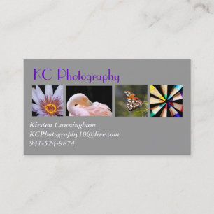 Fotografie-Collagen-Visitenkarte Visitenkarte