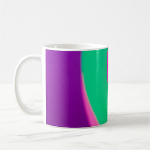 Fotografie der optischen Täuschung Kaffeetasse