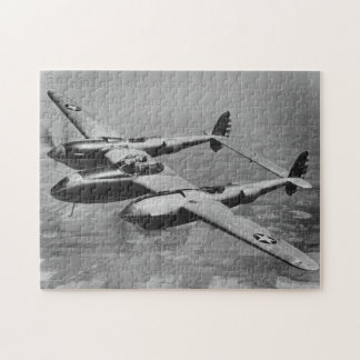 Fotografie der P-38-Blitze zur Kriegszeit Puzzle