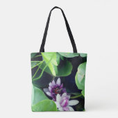 Fotografie der Pink-Wasserlilie Tasche (Rückseite)