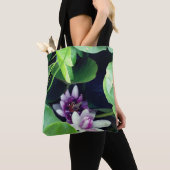 Fotografie der Pink-Wasserlilie Tasche (Von Nahem)