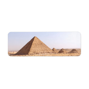 Fotografie der Pyramiden von Giza