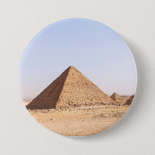 Fotografie der Pyramiden von Giza Button