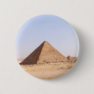 Fotografie der Pyramiden von Giza Button