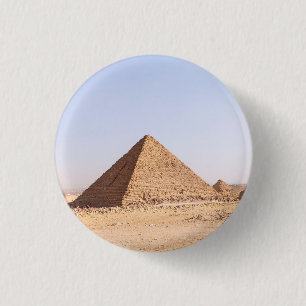 Fotografie der Pyramiden von Giza Button