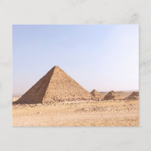 Fotografie der Pyramiden von Giza Flyer