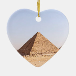 Fotografie der Pyramiden von Giza Keramik Ornament