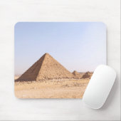 Fotografie der Pyramiden von Giza Mousepad (Mit Mouse)