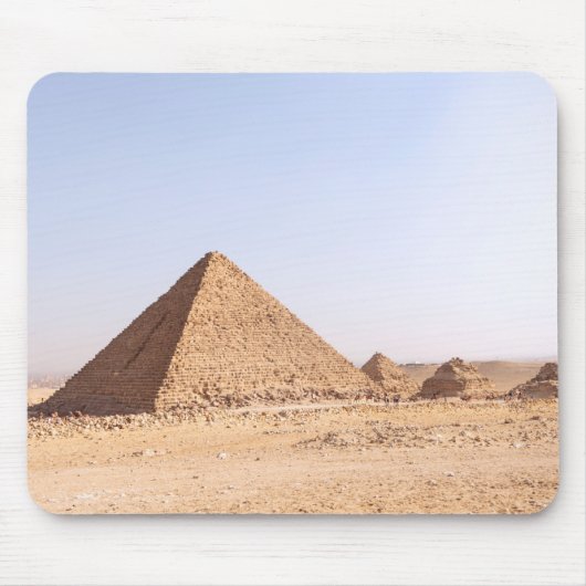 Fotografie der Pyramiden von Giza Mousepad (Vorne)