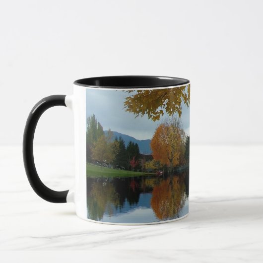 Fotografie des Herbstparks Tasse (Links)