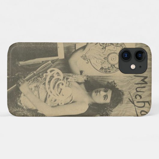 Fotografie des Jugendstils Alphonse mucha Case-Mate iPhone Hülle (Rückseite (Horizontal))