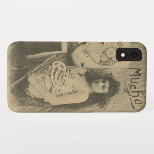 Fotografie des Jugendstils Alphonse mucha Case-Mate iPhone Hülle (Rückseite (Horizontal))