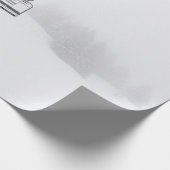 FOTOGRAFIE DES KABELAUTOS GESCHENKPAPIER (Ecke)