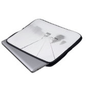 FOTOGRAFIE DES KABELAUTOS LAPTOPSCHUTZHÜLLE (Vorne Knopf)