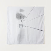 FOTOGRAFIE DES KABELAUTOS WANDTEPPICH (Vorderseite (Horizontal))