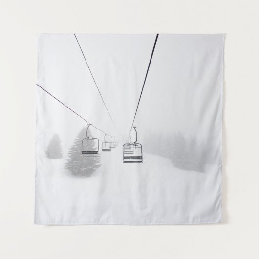 FOTOGRAFIE DES KABELAUTOS WANDTEPPICH (Vorderseite)