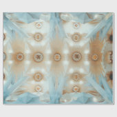 Fotografie des Kaleidoskops von Decke Geschenkpapier (Flach)