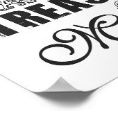 Fotografie Ein Schatzamt für Erinnerungen Poster (Ecke)