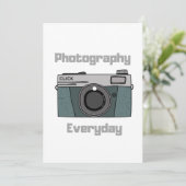 Fotografie Einladung (Stehend Vorderseite)