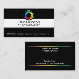 Fotografie-Fensterladen Visitenkarte