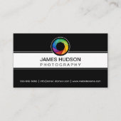 Fotografie-Fensterladen Visitenkarte (Vorderseite)