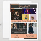 Fotografie-Flyer-Vorlage (Vorne/Hinten)