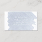 Fotografie Fotograf Kamera Elegante Wasserfarbe Visitenkarte (Rückseite)