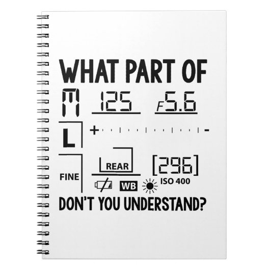 Fotografie | Fotografen, Geschenke Notizblock (Vorderseite)