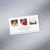 Fotografie | Fotografenportfolio Magnetische Visitenkarte (Beispiel)
