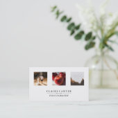 Fotografie | Fotografenportfolio Visitenkarte (Stehend Vorderseite)