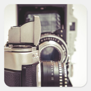 Fotografie - Fotografie Quadratischer Aufkleber