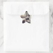 Fotografie - Fotografie Stern-Aufkleber (Tasche)