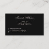 Fotografie/Fotografie Visitenkarte (Rückseite)