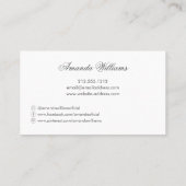 Fotografie/Fotografie Visitenkarte (Rückseite)