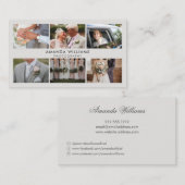 Fotografie/Fotografie Visitenkarte (Vorne/Hinten)