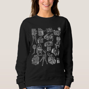 Fotografie Fotografy Camera Foto Hobby Line Art Sweatshirt