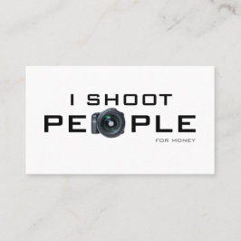 Fotografie für Fotografen Videographen Visitenkarte