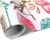 Fotografie Geschenkpapier (Rolleneckpunkt)