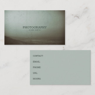 Fotografie Große Vintage Landschaft Landschaftlich Visitenkarte