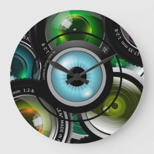 Fotografie Große Wanduhr