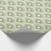 Fotografie Grünes Meer Urchin Geschenkpapier (Ecke)
