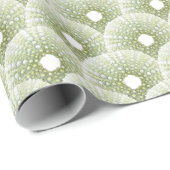 Fotografie Grünes Meer Urchin Geschenkpapier (Rolleneckpunkt)