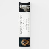 Fotografie-Hunde-Geschäftsfoto-Vorlage Banner (Vertikal)