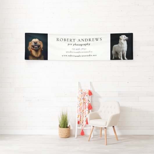 Fotografie-Hunde-Geschäftsfoto-Vorlage Banner (InSitu)
