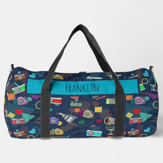Fotografie I Individuelle Name Duffle Bag (Vorderseite)